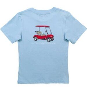Saltwater Boys - Red Golf Card Short Sleeve Tee